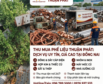 Thu Mua Phế Liệu Đồng Nai Giá Cao - Cập Nhật Báo Giá Mới Nhất 2026