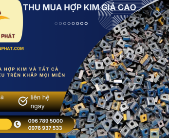 Đại Lý Thu Mua Lưỡi Dao Hợp Kim Cũ, Mảnh Dao Tiện CNC Giá Cao