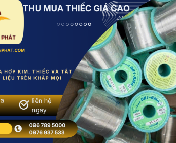 Thu Mua Thiếc Cuộn Phế Liệu Giá Cao Toàn Quốc - Thu Gom Tận Nơi 24/7