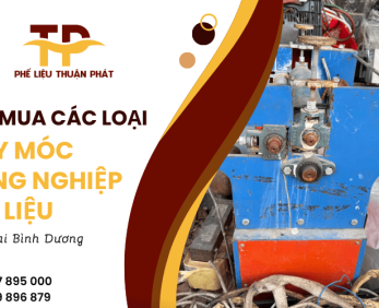 Thu mua các loại máy móc công nghiệp phế liệu tại Bình Dương