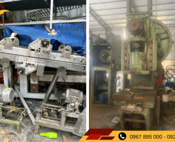 Thu mua máy móc cũ thanh lý tại Long An giá cao