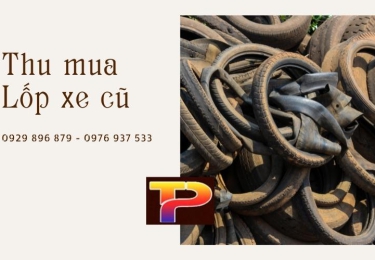 Thuận Phát thu mua lốp xe ô tô cũ, xe máy cũ, phế liệu garage