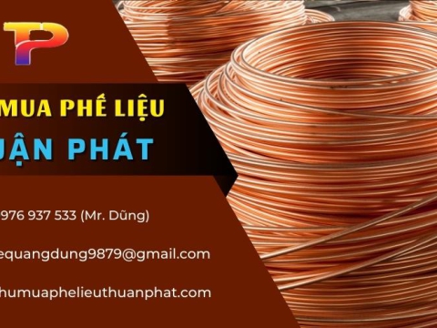 Thu mua phế liệu đồng các loại giá cao hơn so với thị trường – cam kết có hoa hồng cao