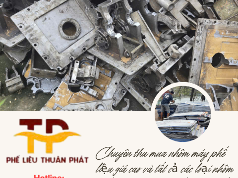 Thu Mua Nhôm Máy Phế Liệu Giá Cao – Tận Nơi, Cân Đo Uy Tín