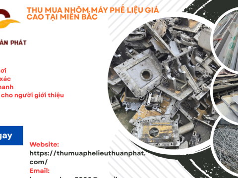 Thu Mua Phế Liệu Nhôm Tại Miền Bắc | Tận Nơi, Giá Cao, Uy Tín