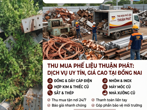 Thu Mua Phế Liệu Đồng Nai Giá Cao - Cập Nhật Báo Giá Mới Nhất 2026