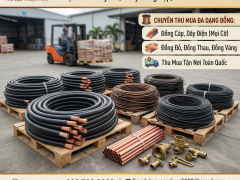 Thu Mua Đồng Phế Liệu Giá Cao - Thu Mua Tận Nơi, Uy Tín