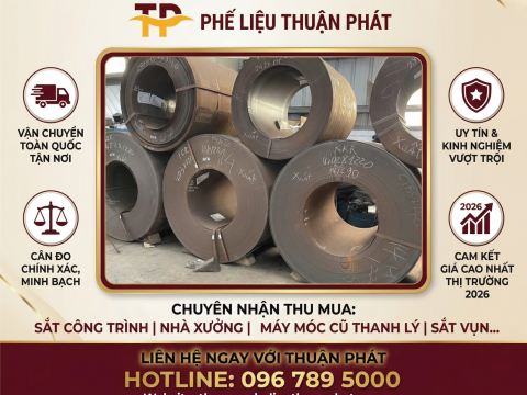 Thu Mua Phế Liệu Sắt Giá Cao - Thu Mua Tận Nơi, Uy Tín