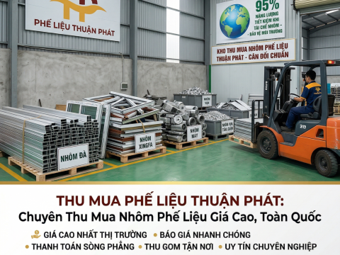 Thu Mua Phế Liệu Nhôm Giá Cao - Thu Mua Tận Nơi, Uy Tín