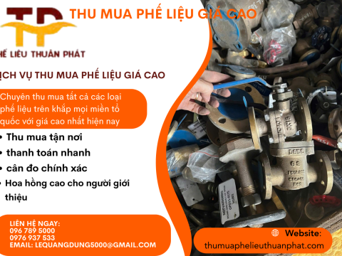 Thu Mua Đồng Thau (Đồng Vàng) Phế Liệu Giá Cao Toàn Quốc