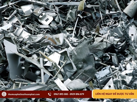 Thu mua bồn inox, bếp inox phế liệu số lượng lớn giá cao liên hệ 0967.895.000