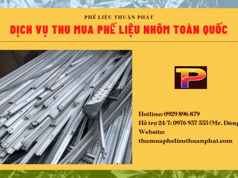 Thu mua phế liệu nhôm giá cao tại Hồ Chí Minh và cả nước