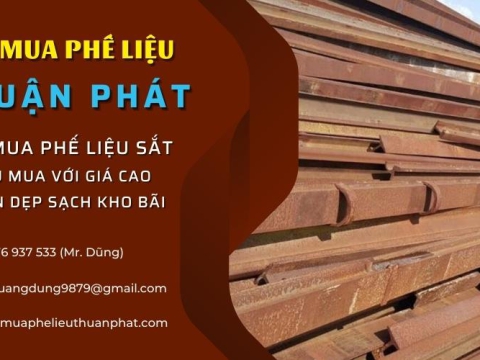 Thu mua phế liệu sắt uy tín giá cao nhất miền nam – dọn dẹp sạch kho sau khi thu mua