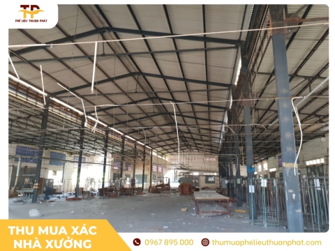 Dịch vụ thu mua xác nhà xưởng tiền chế dọn dẹp mặt bằng tận nơi toàn quốc